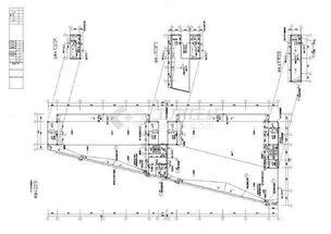 9183.38㎡四層玻璃幕墻丁類生產(chǎn)性廠房建筑施工圖 含電氣圖紙 vip
